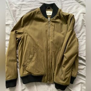 Buck Mason Bomber Jacket Size Large